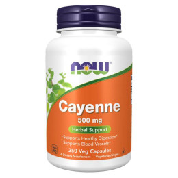 Cayenne 500mg - 250 vcaps Now Foods