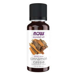 Cinnamon Cassia Oil - 30ml (1fl.0z) Now Foods