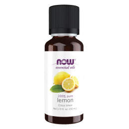 Lemon Oil - 10ml (1fl.oz) Now Foods