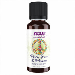 Peace, Love & Flowers Oil Blend - 30ml (1fl.oz) Now Foods