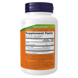 Cinnamon Bark 600mg - 120 vcaps Now Foods