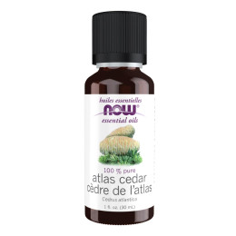 Atlas Cedar Oil - 30ml (1fl.oz) Now Foods