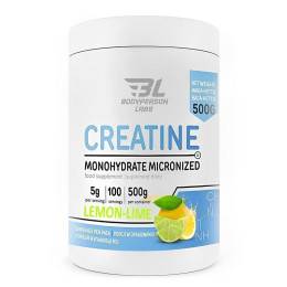 Creatine monohydrate - 500g Lemon Lime Bodyperson Labs