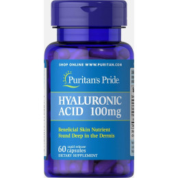 Hyaluronic Acid 100 mg - 60 caps Puritans Pride