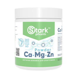 Calcium Magnesium & Zinc Powder - 260g Stark Pharm