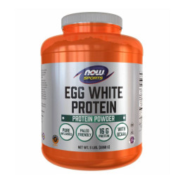 Egg White Powfer - 2268g Now Foods