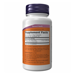 Red Yeast Rice 600mg - 60 vcaps Now Foods