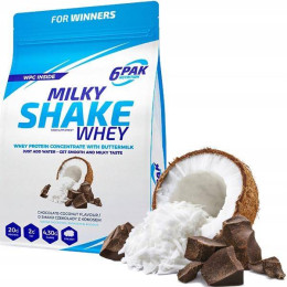 Протеин 6Pak Nutrition Milky Shake Whey 700 g (Chocolate Coconut) 6Pak