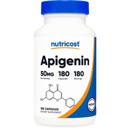 Apigenin, 50 mg, 180 Capsules