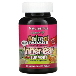 Жевательные витамины для детей Nature's Plus Source of Life Animal Parade Children's Chewable Inner Ear Nature's Plus