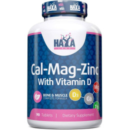 Витаминно-минеральный комплекс Haya Labs Calcium Magnesium & Zinc with Vitamin D 90 tabl