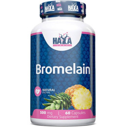 Бромелайн Haya Labs Bromelain 500mg 60 Caps