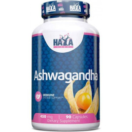 Корень Ашваганды Haya Labs Ashwagandha 450 mg 90 Caps