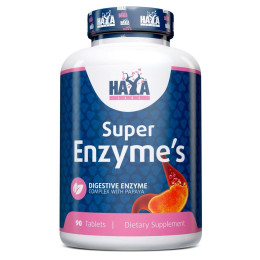 Комплекс травних ферментів Haya Labs Super Enzyme Complex 90tabs