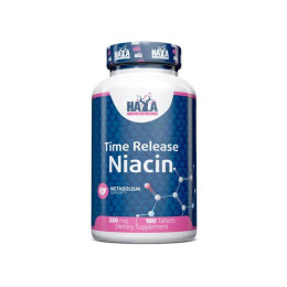 Ніацин Haya Labs Niacin Time Release 250mg 100 Tabs