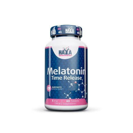 Мелатонин Haya Labs Melatonin Time Release 5 mg 60 tabl