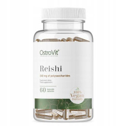 Екстракт гриба рейші OstroVit Reishi Vege 60 caps OstroVit