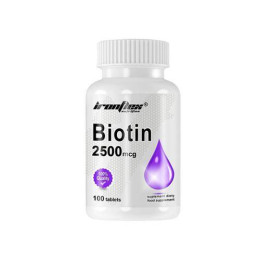 Биотин IronFlex Biotin 2500 mcg 100 tabs IronFlex