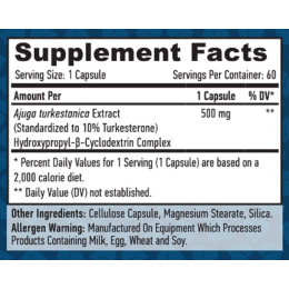 Туркестерон Haya Labs Turkesterone 500mg 60 caps