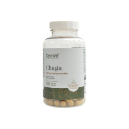 Гриб Чага OstroVit Chaga 60 caps OstroVit