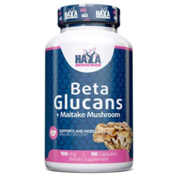 Бета-глюкани Haya Labs Beta Glucans 100mg 90 caps