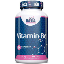 Вітамін В6 Haya Labs Vitamin B6 25 mg 90tabl