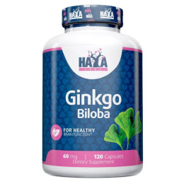 Гинко Билоба Haya Labs Ginkgo Biloba 60mg 120 caps