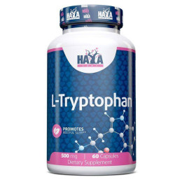 L-триптофан Haya Labs L-Tryptophan 500 mg 60 caps