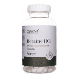 Бетаїну гідрохлорид OstroVit Betaine HCL 90 caps OstroVit