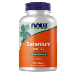 Селен Now Selenium 100 mcg 250 tabs Now Foods