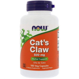 Котячий кіготь NOW Foods Cats Claw 500 mg 100 caps