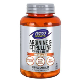 ARGININE & Citrulline 500/250 120 caps