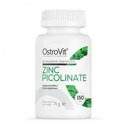 Цинк Ostrovit Zinc picolinate 150 tab OstroVit