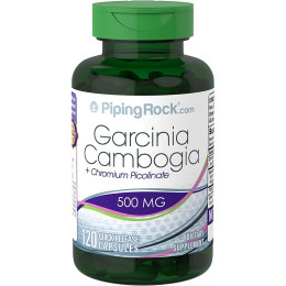 Гарциния камбоджийская Piping Rock Garcinia Cambogia Plus Chromium Picolinate 120 Capsules Piping Rock