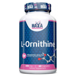 L-орнитин Haya Labs L-Ornithine 500 mg 60 Caps