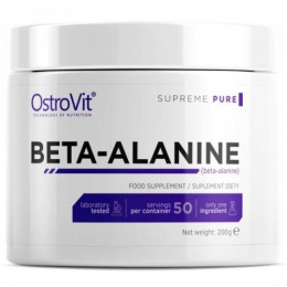 Бета аланин Ostrovit Beta Alanine 200 g (Lemon) OstroVit