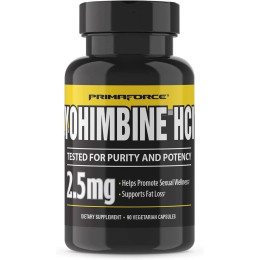 Жироспалювач PrimaForce Yohimbine HCl 2,5 mg 90 caps Primaforce