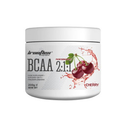 Амінокислоти IronFlex BCAA Performance 2-1-1 200g (Cherry) IronFlex