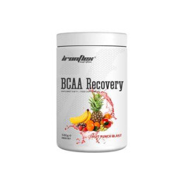 Амінокислоти в порошку BCAA Recovery 500 g (Strawberry pineapple) IronFlex