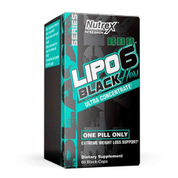 Жиросжигатель Nutrex Lipo-6 Black Hers Ultra Concentrate 60 caps Nutrex