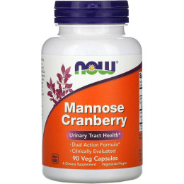 Манноза клюква Now Mannose Cranberry, 90 Veg Capsules NOW