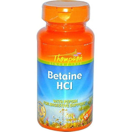 Betaine HCl, 90 Tablets Thompson