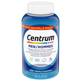 Multivitamin&Mineral for Men, 250 tab Centrum