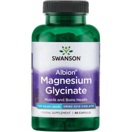 Albion Magnesium Glycinate, 133 mg, 90 Capsules Swanson