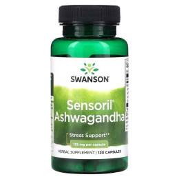 Sensoril Ashwagandha, 125 mg, 120 Capsules Swanson