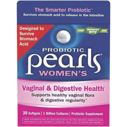 Пробіотична формула Nature's Way Probiotic Pearls Women's, Vaginal & Digestive Health, 30 Softgels Nature's Way