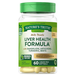 Підтримка печінки Nature's Truth Liver Health Formula, 60 Softgels Nature's Truth