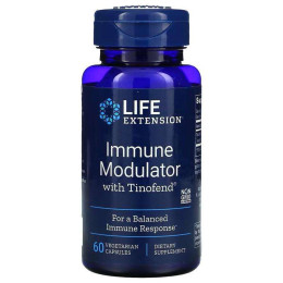 Иммуномодулятор из тиноспоры Life Extension Immune Modulator with Tinofend 60 Vegetarian Capsules Life Extension