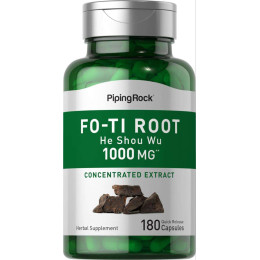 Экстракт Фо-ти Piping Rock Fo-Ti Root He-Shou-Wu 1000 mg 180 Quick Release Capsules Piping Rock