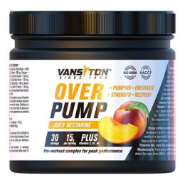 Передтренувальний комплекс Vansiton Overpump 450 г (Соковитий нектарин) Vansiton